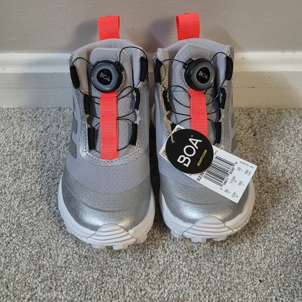 Adidas FortaRun BOA ATR Boots Reflective Silver  Grade School Size 12.5Y S23813